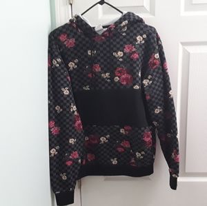 Van's Checkered Botanical Hoodie